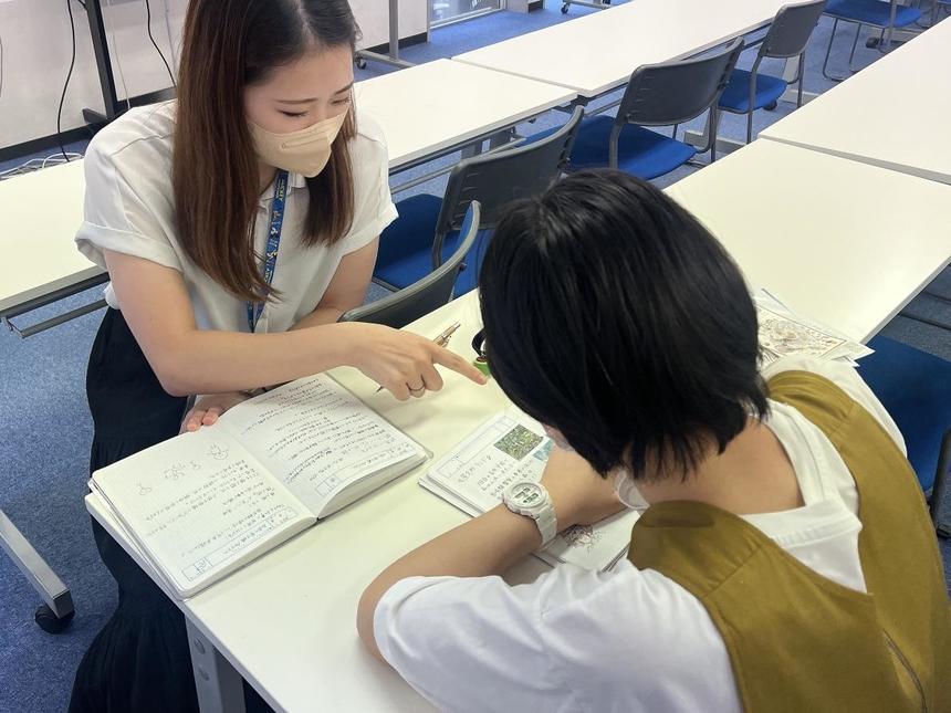 個別指導コースの様子