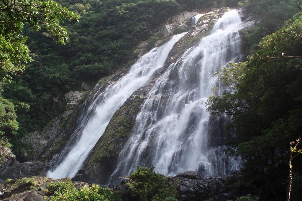 自然体験で行った、大川（おおこ）の滝