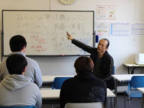 声優 演劇体験 プロの方から直接レッスンを受けました 19 03 キャンパスブログ 福島県 郡山キャンパス 通信制高校ならktcおおぞら高等学院