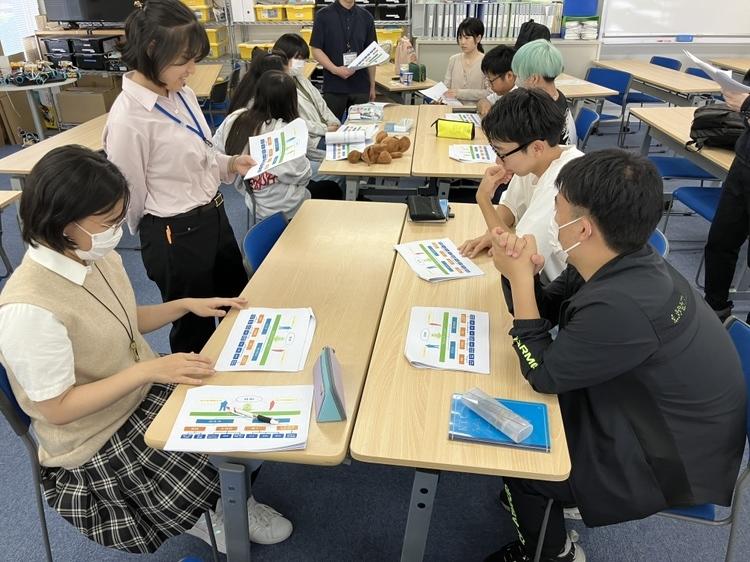 子ども・福祉コースのグループワーク