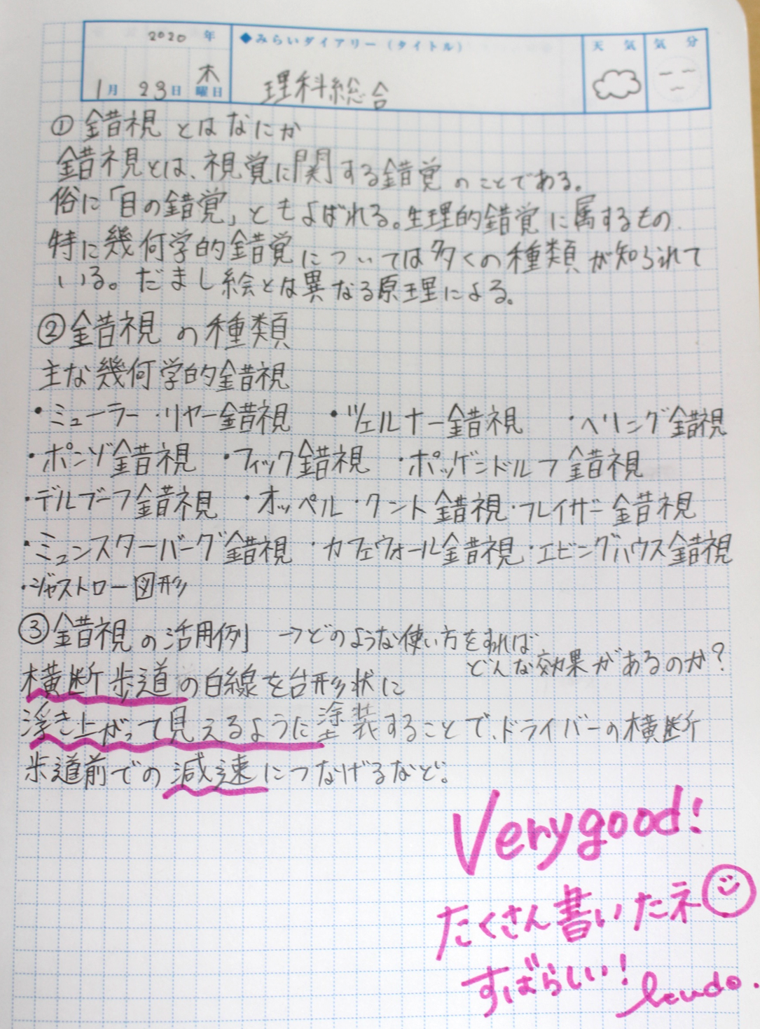 身近なものにも錯覚が 錯視とはなんでしょう ちょっと見せて Ktcみらいノート Ktcみらいノート おおぞらの魅力 おおぞら高等学院 おおぞら高校